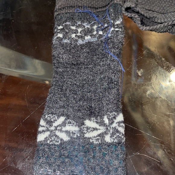 Free People Xs gray detailed thermal - Picture 5 of 5